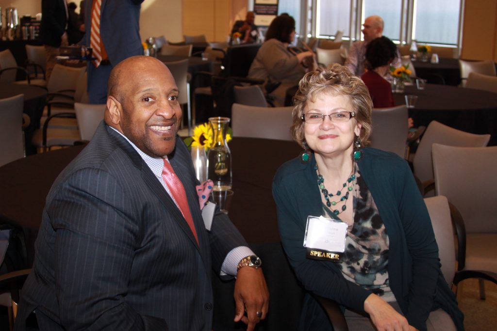 Dr. Carl Bridges & Dr. Julie Robinson attend a Disability:IN Chicagoland event