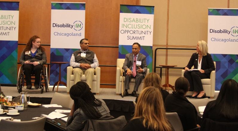 2018 Disability Inclusion Opportunity Summit keynote panelists Suhail Tariq & Ben Lumicao