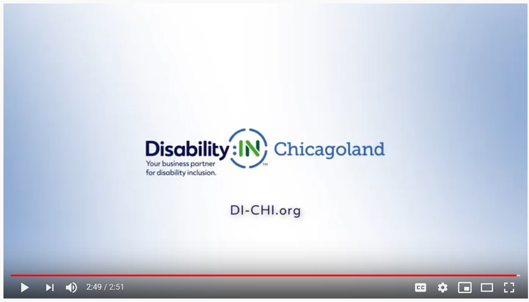 New Disability:IN Chicagoland Video